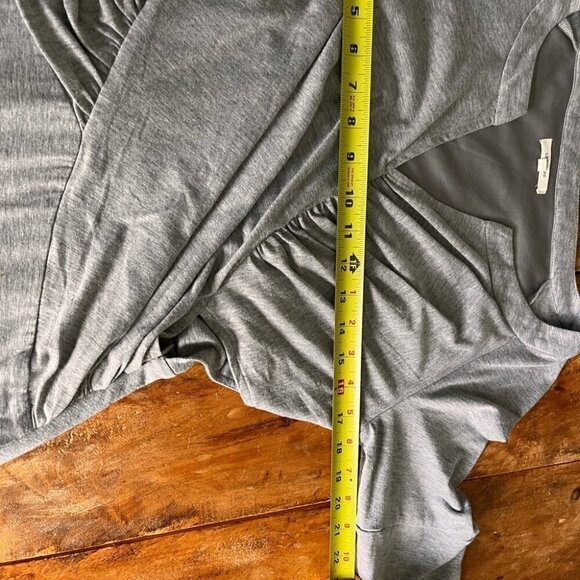 - 3/4 sleeve grey dress saturday size large - Picture 3 of 6